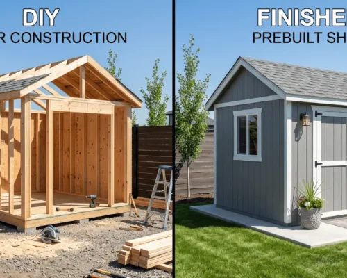 10×8 Build vs Buy Shed: Full Cost Comparison + Which Option Saves You More in 2026?