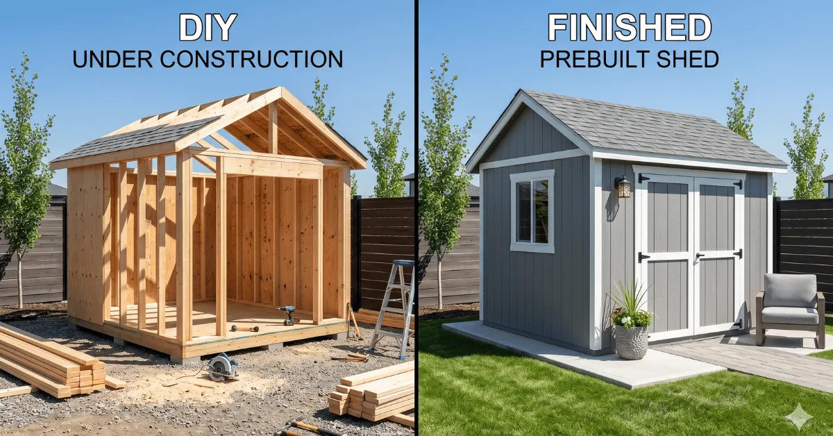 You are currently viewing 10×8 Build vs Buy Shed: Full Cost Comparison + Which Option Saves You More in 2026?