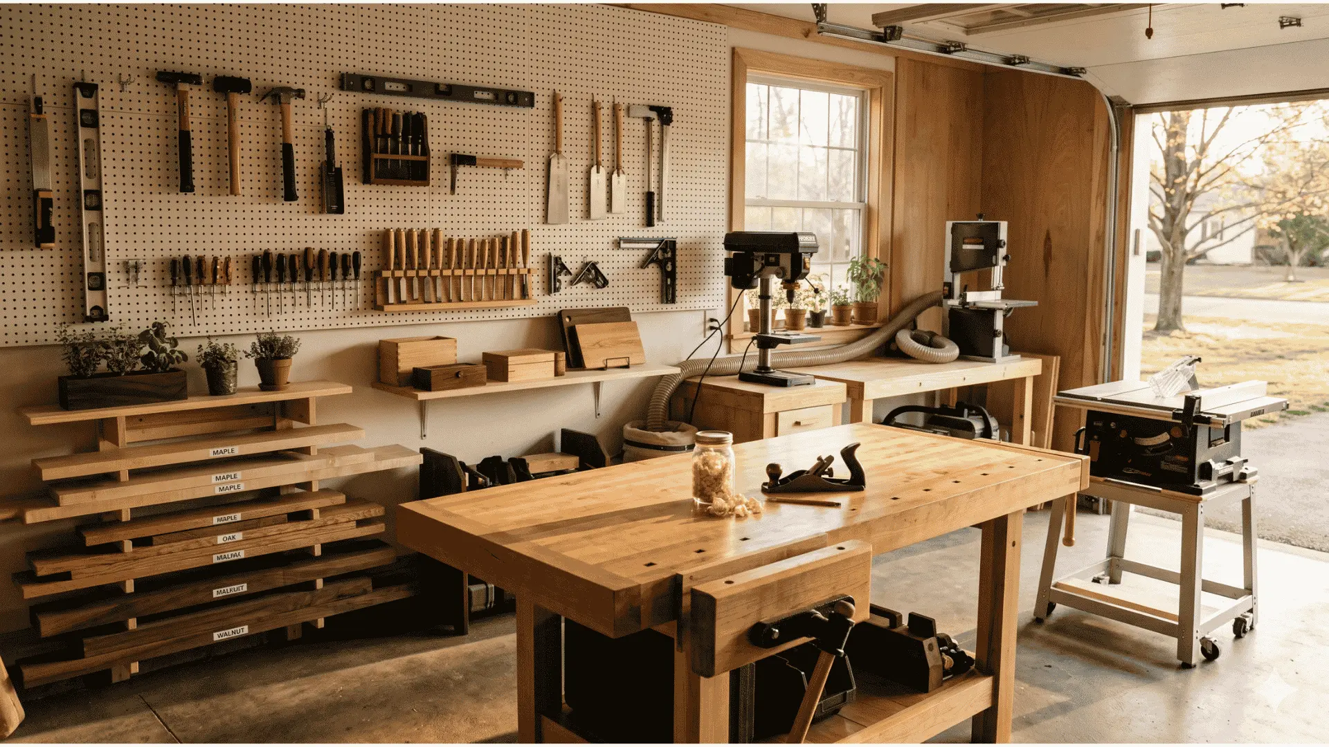 finished-small-woodworking-shop-ultimate-small-shop-review