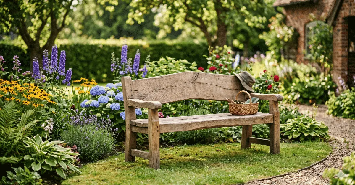 wooden-garden-bench-diy-outdoor--Wood-Projects