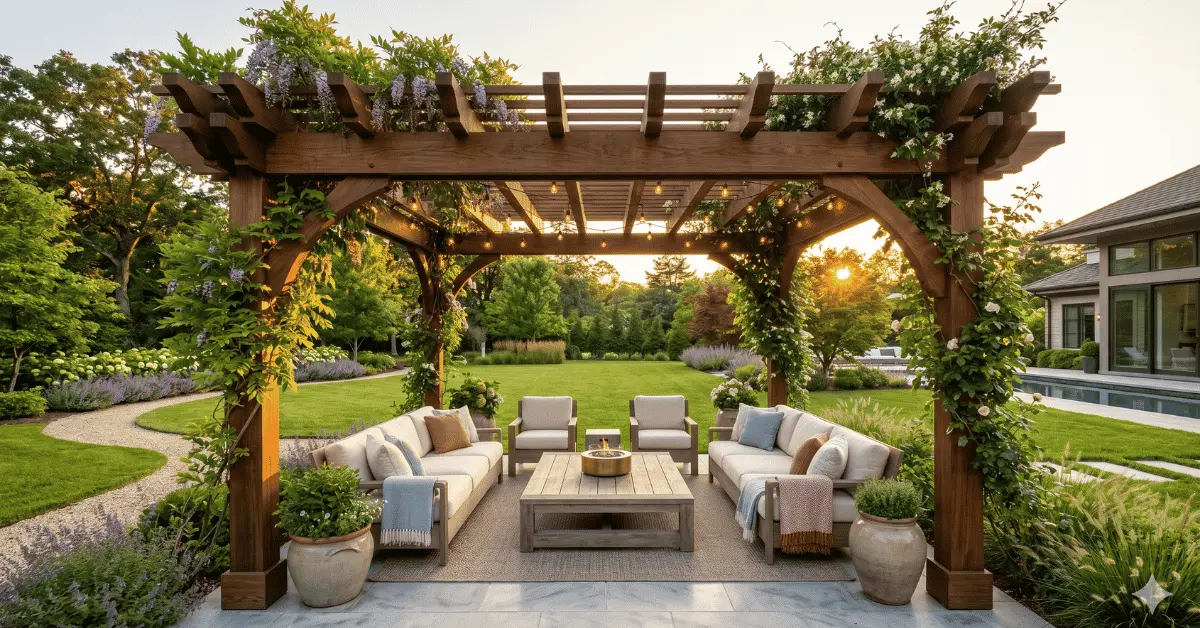wooden-pergola-backyard-upgrade-outdoor-living-space