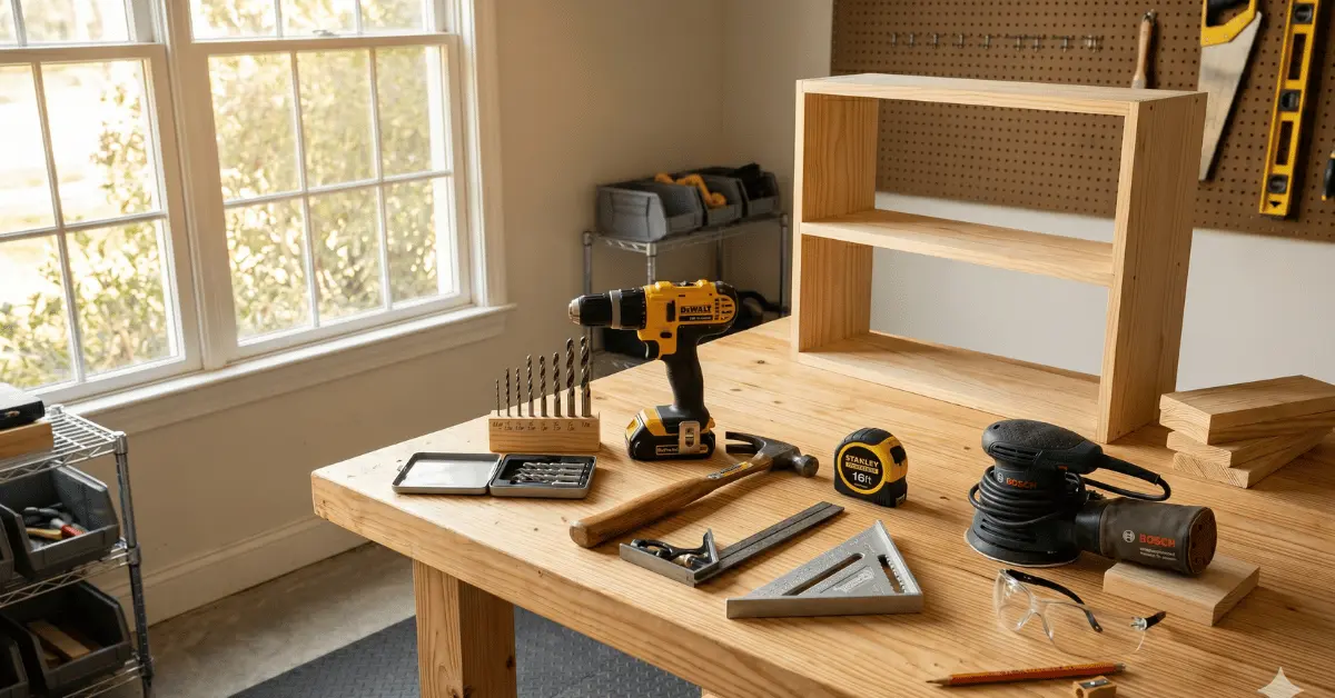 You are currently viewing The Only Woodworking Tools Beginners Actually Need (Honest Budget List)