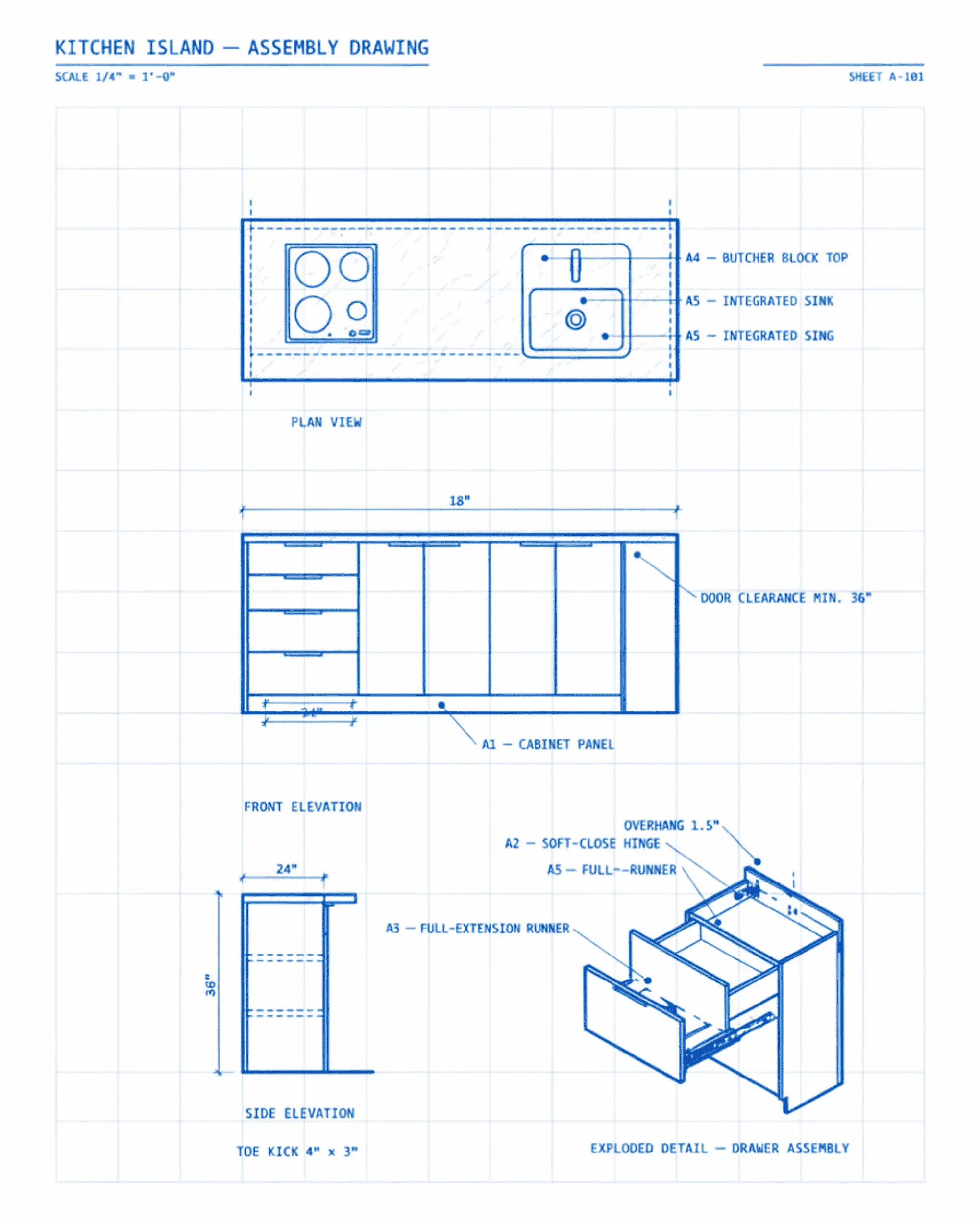 kitchen‑island‑blueprint‑cabinet‑template‑printable
