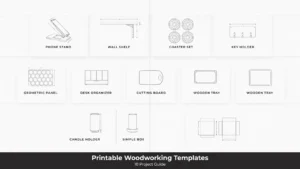Read more about the article Printable woodworking templates: My 10 Project Guide