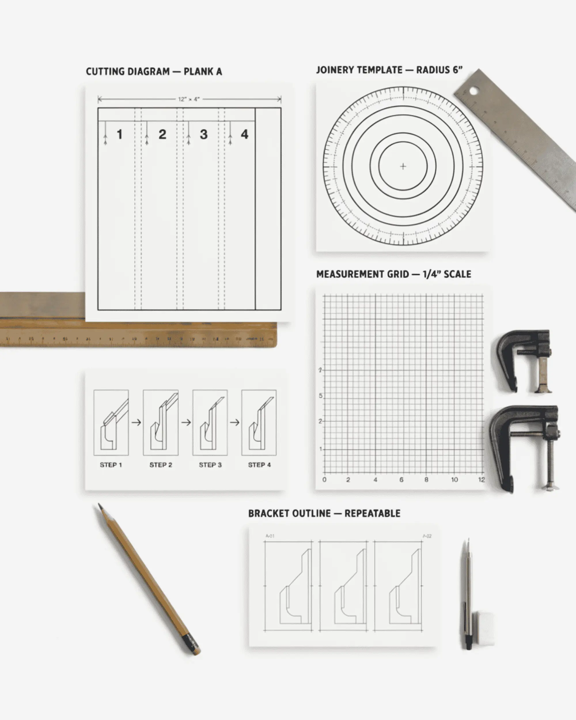 printable‑woodworking‑templates‑workflow‑blueprint‑layout