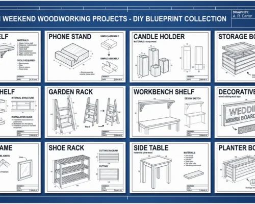 12 Weekend Woodworking Projects You Can Finish Fast (Beginner-Friendly Plans Included)