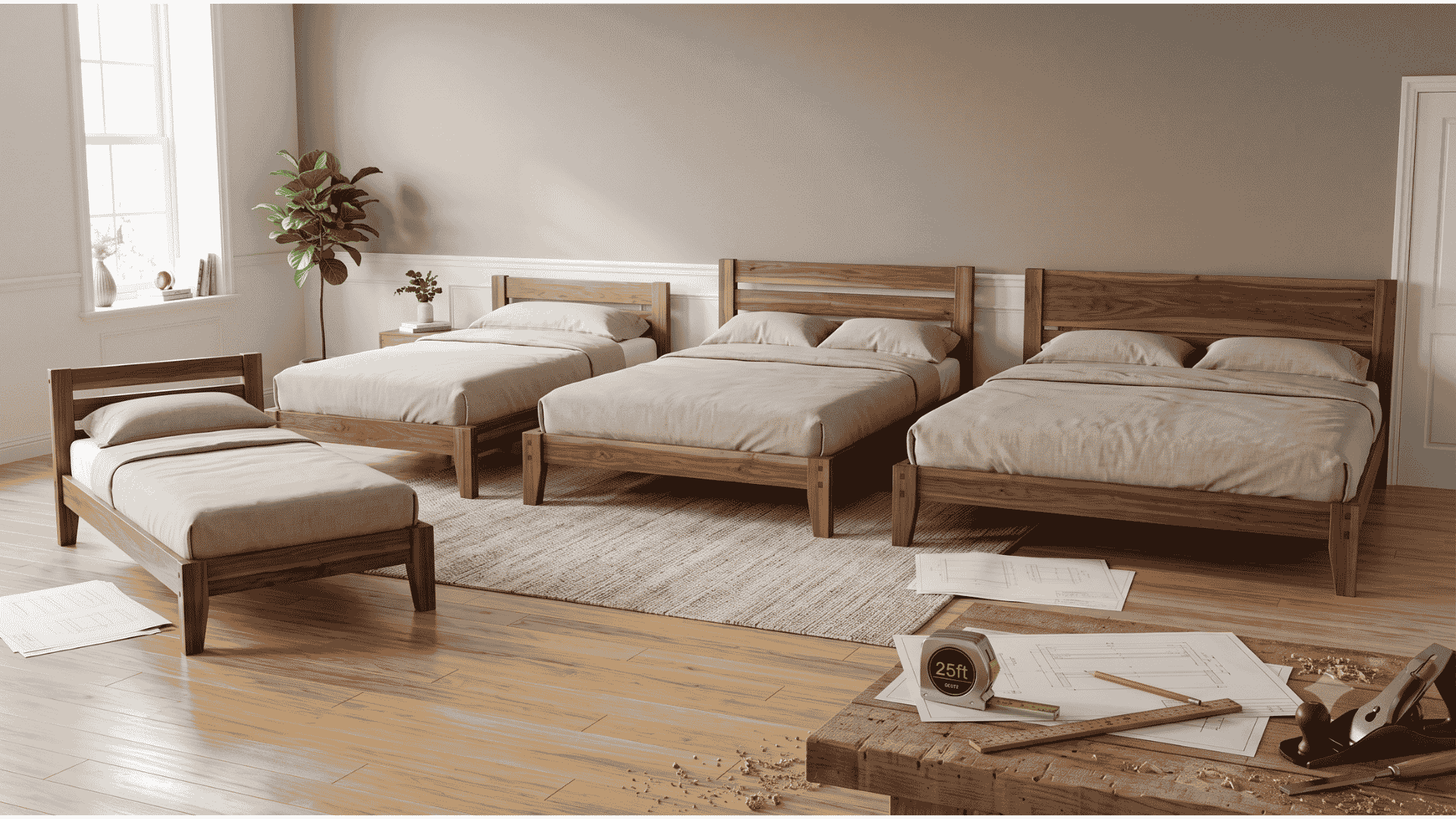 twin-full-queen-king-diy-wooden-bed-frame-sizes-mattress-size-planning-guide